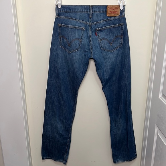 Levi’s 514 Men Slim Straight Leg Jeans Size W32 L34 - Picture 4 of 8